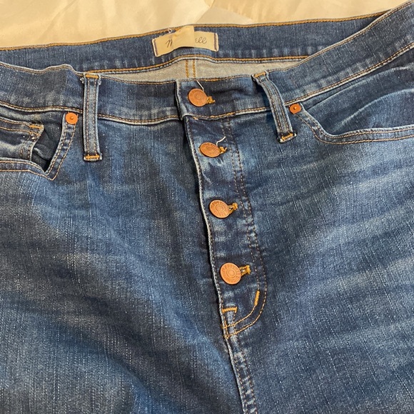 Madewell 11” High Rise Skinny Jeans - Picture 3 of 6